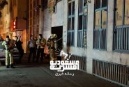 آتش‌سوزی در پاساژ تجاری بنفشه